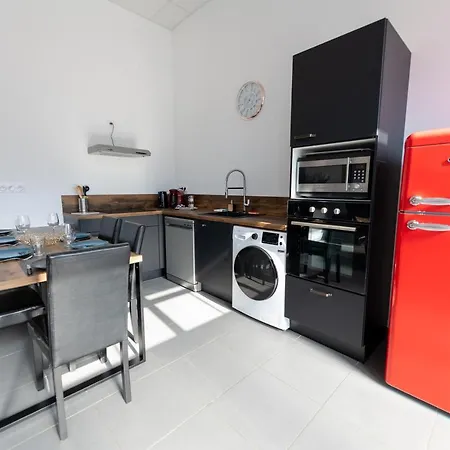 Apartment Loft La Mine D'or - Parking Gratuit Et Prive - Wifi - Equipe - Machine A Laver *