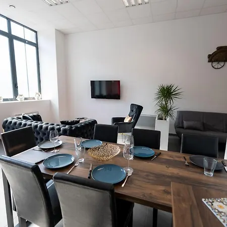 Loft La Mine D'or - Parking Gratuit Et Prive - Wifi - Equipe - Machine A Laver Apartment Rive-de-Gier